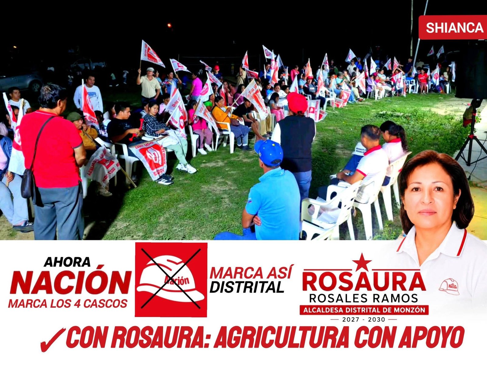 Actividad de campaña en Shianica