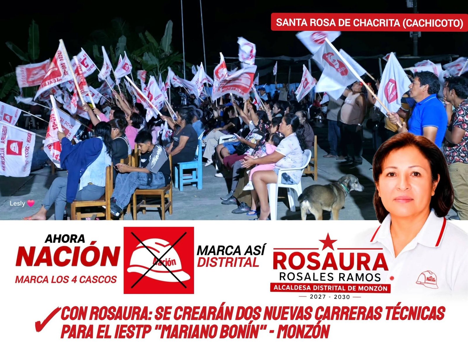Encuentro de campaña en Santa Rosa de Chacarita